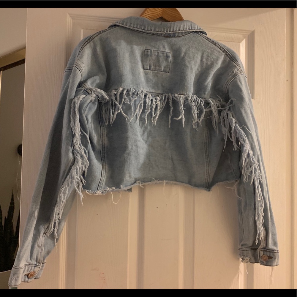 Distressed Jean Jacket - Picture 4 of 4